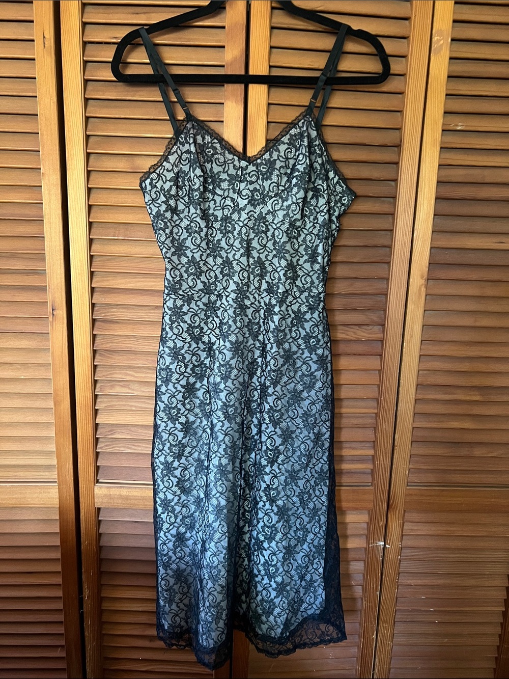 Vintage Laros  lace slip